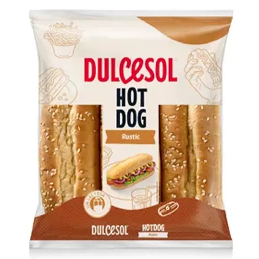 Dulcesol Soft Hot Dog Buns 6 Pcs 330 gm - view 1