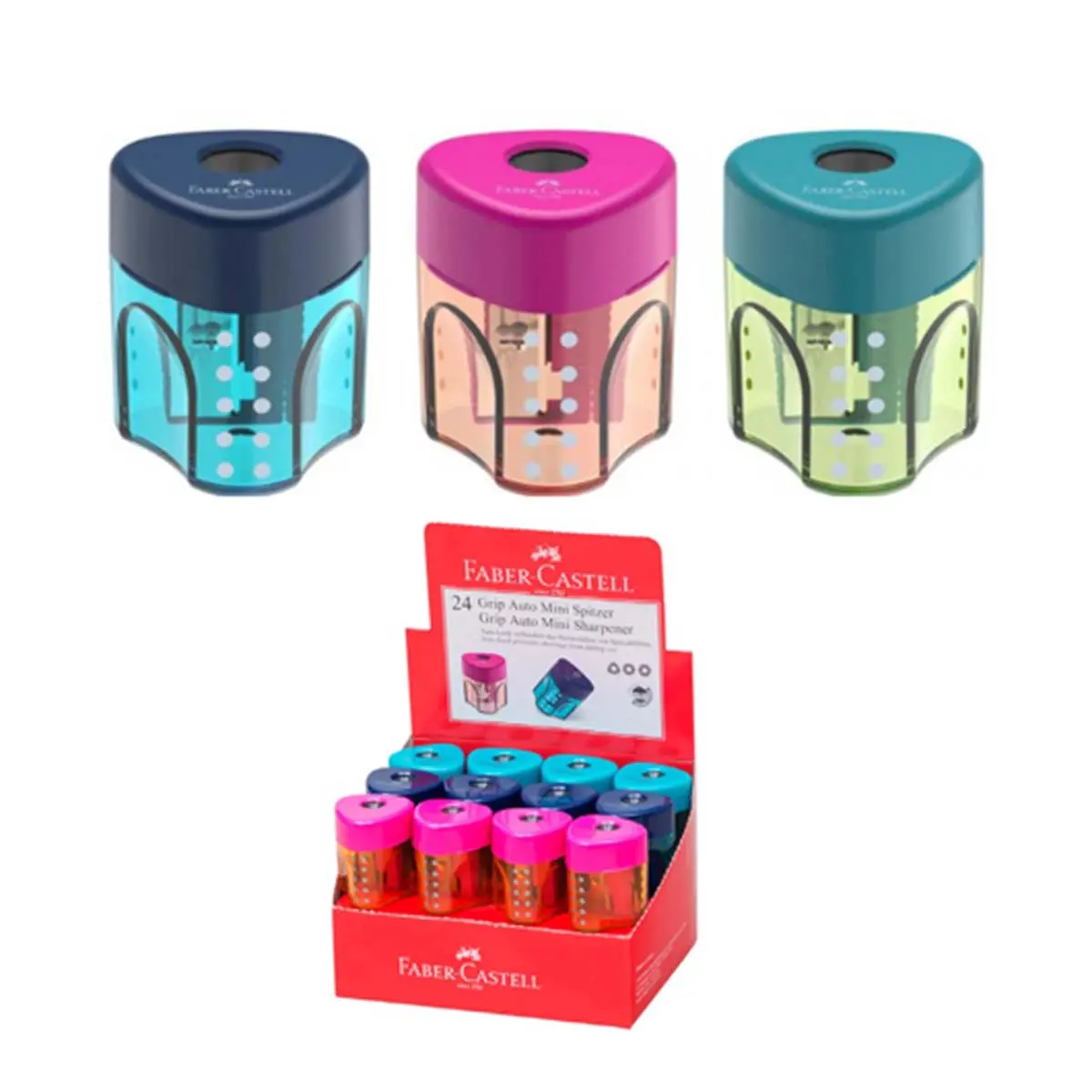 Faber Castell Sharpener Grip  assorted color 1 pcs - view 3