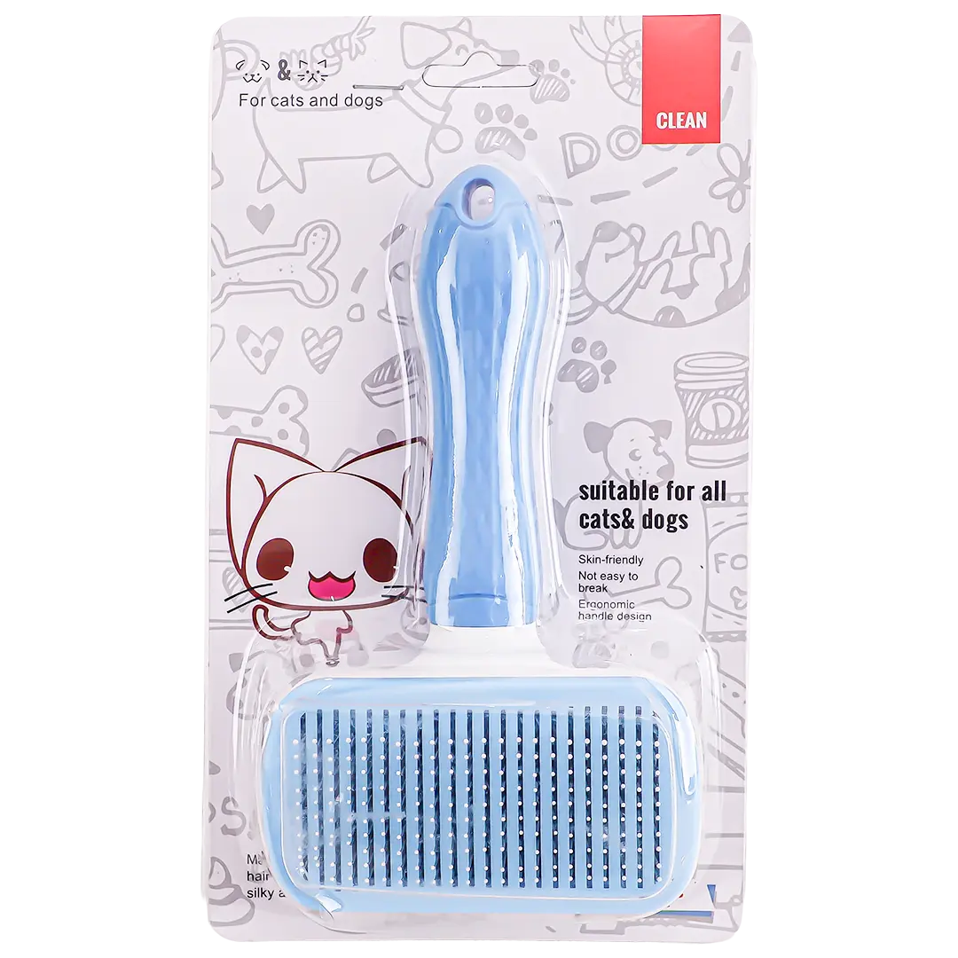 Clean Self Cleaning Hair Removal Comb for Cats and Dogs - view 1