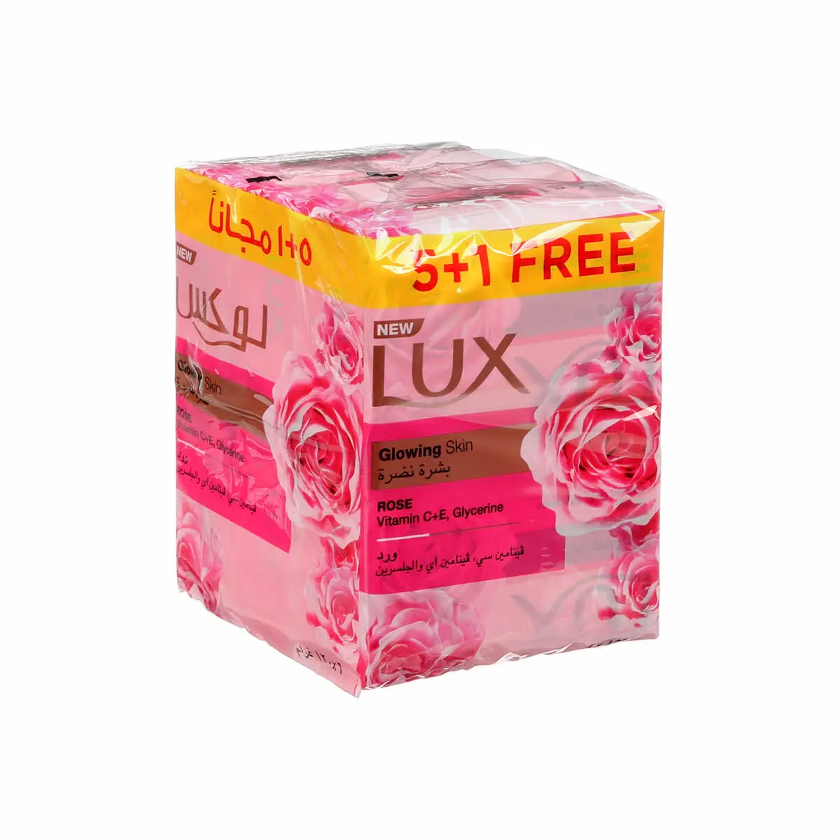 Lux Bar Soap Soft Rose 120GmX6 - view 1