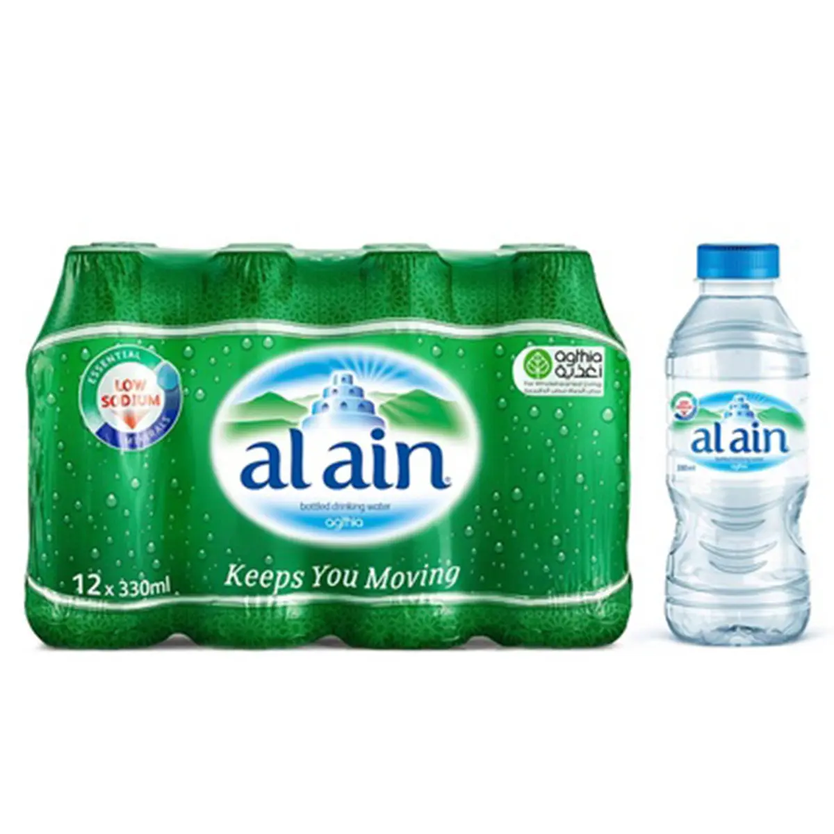 Alain Drinking Water 12 pcs 330 ml - view 1