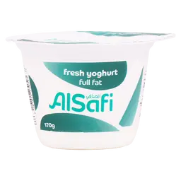 الصافي زبادي كامل الدسم 170 جم