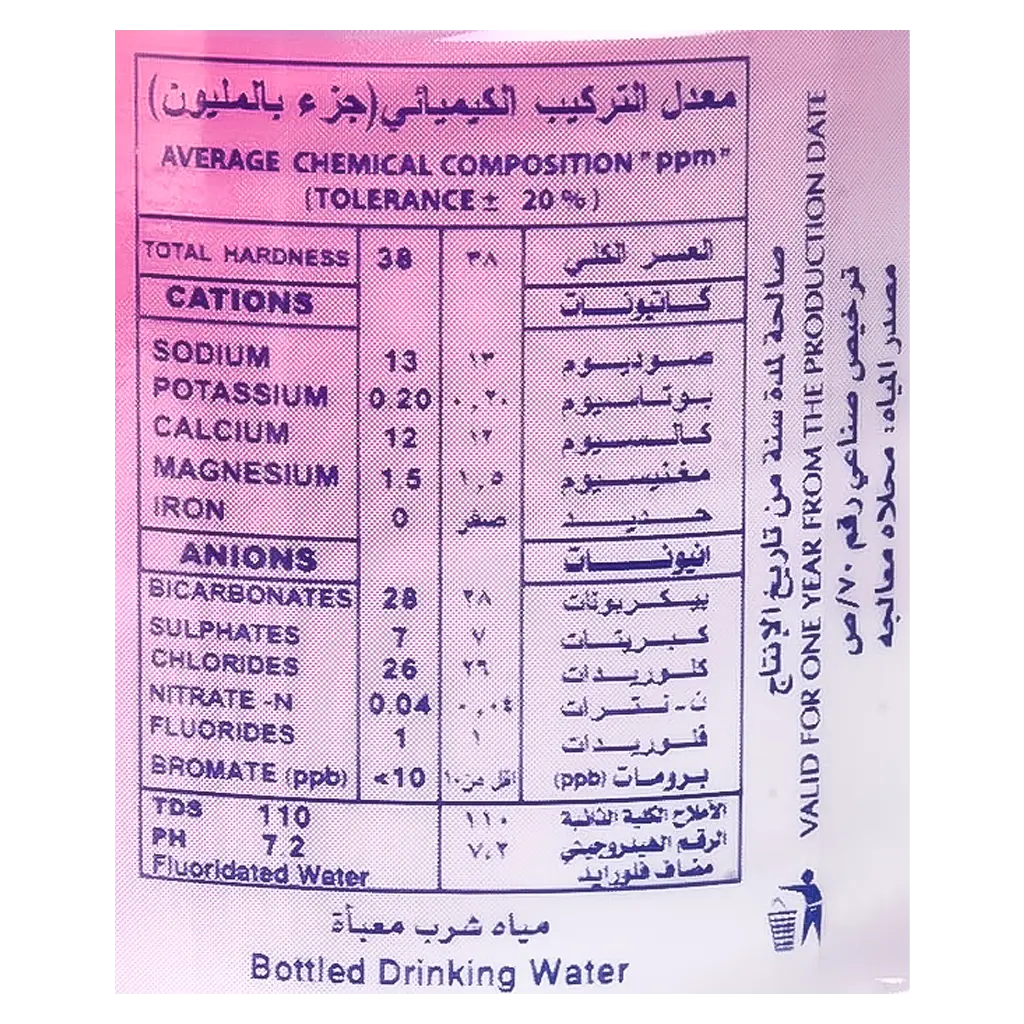 Safa Makkah water 48 * 200ml  - view 5