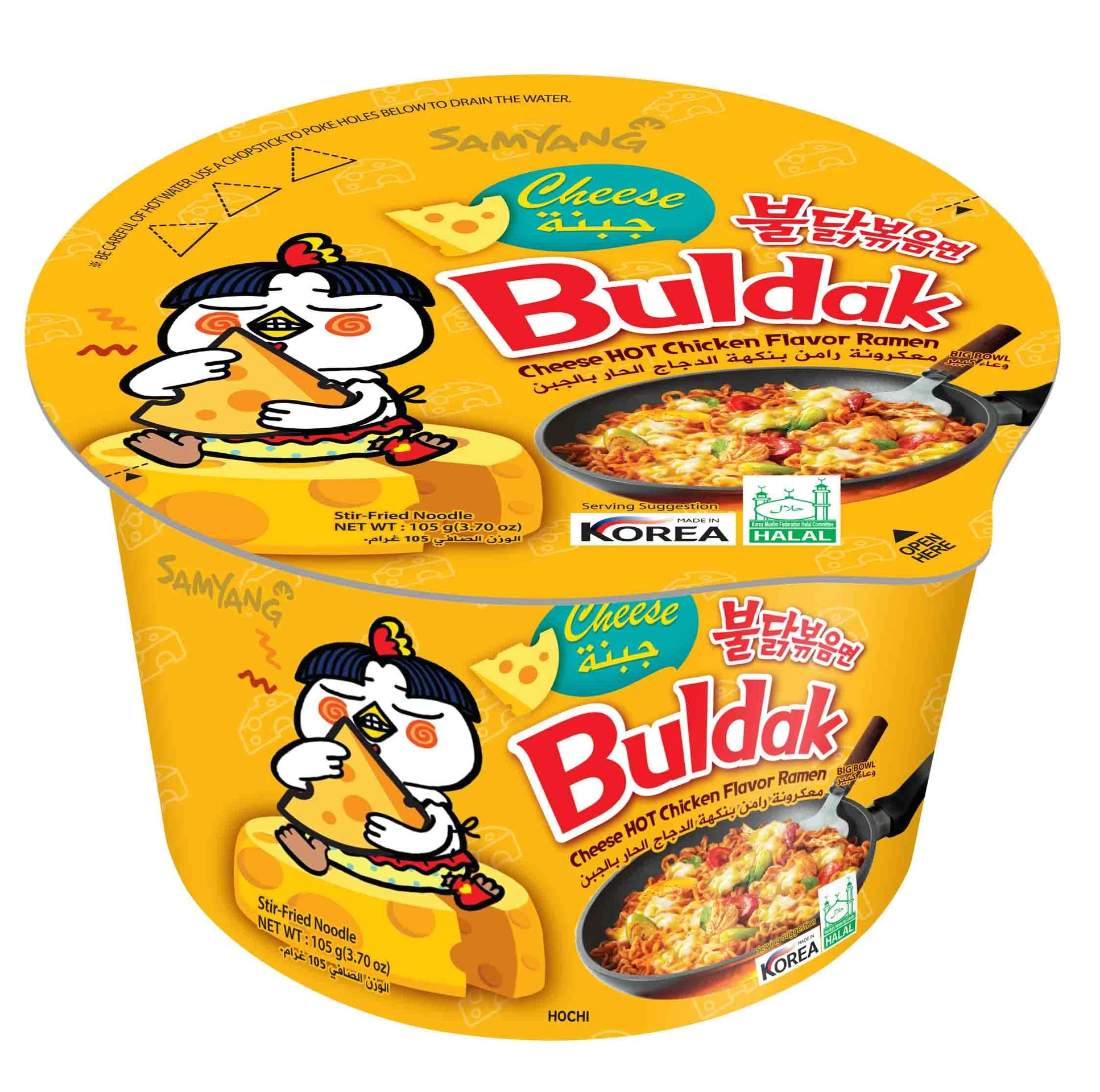 Samyang Buldak Cheese Big Bowl 105 gm