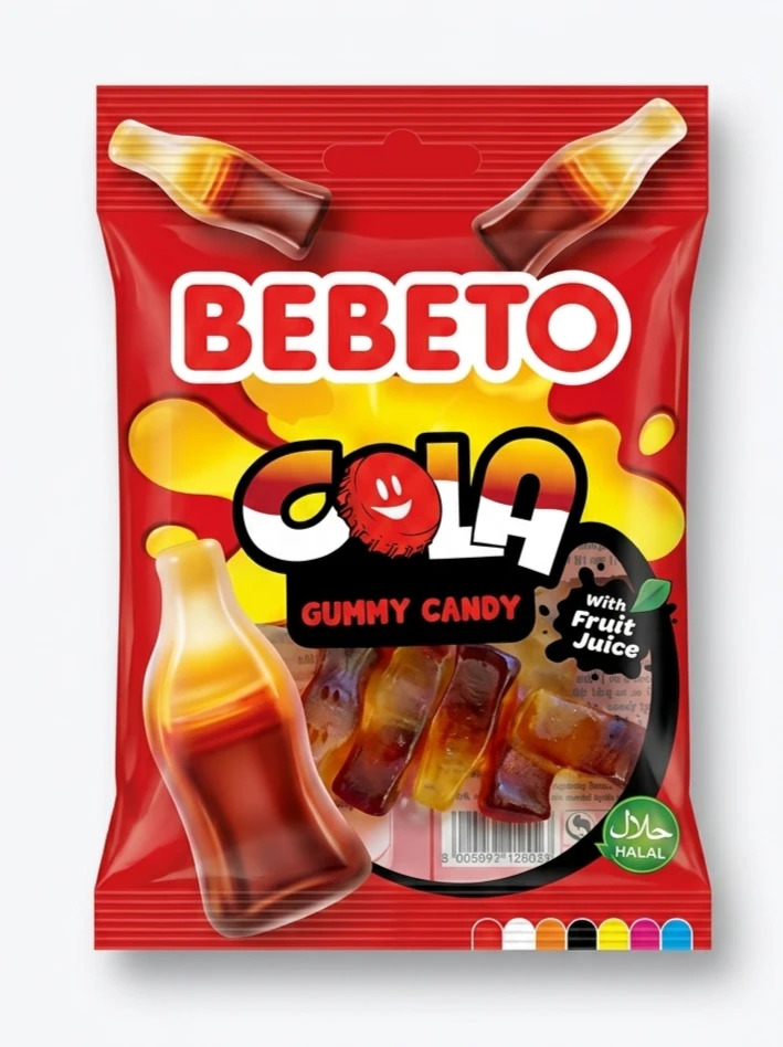 Bebeto Cola Gummy Candy 30 gm