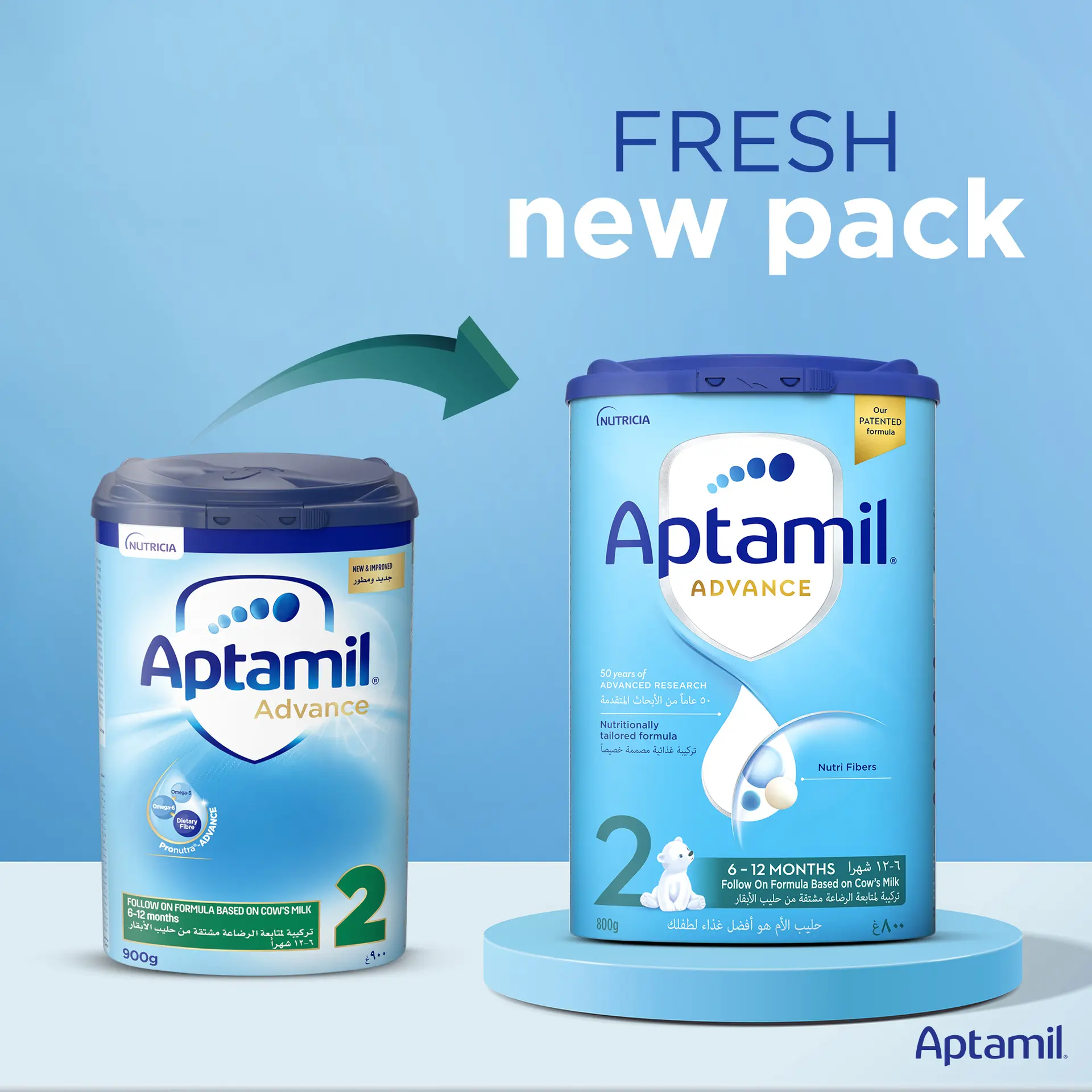 Aptamil Infant Milk (2) 800g - view 9