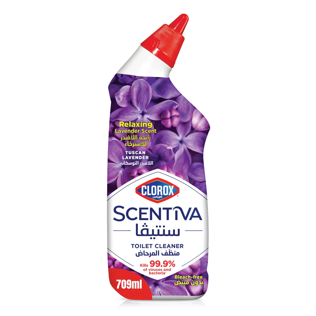 Clorox Scentiva Toilet Cleaner Tuscan Lavender Cleaner709 ml