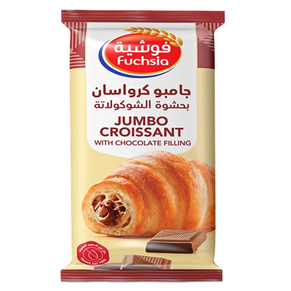 Fuchsia Jumbo Chocolate Croissant 90 gm