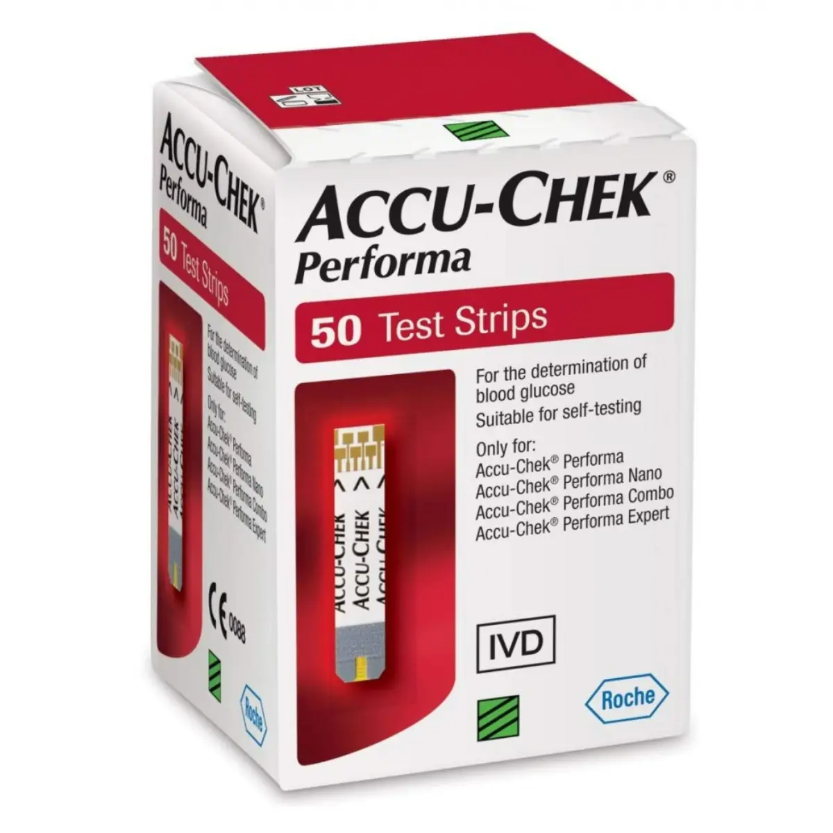 Accu Chek Performa Test Strips 50 pcs - view 1