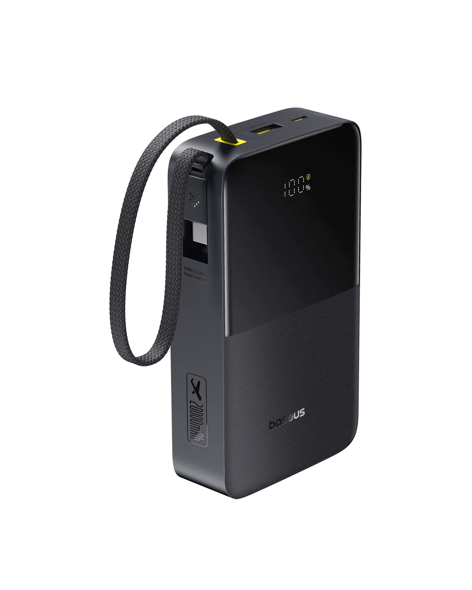 Baseus Ener Fill Fc51Bipow2Pro Digital Display Pbwith Builtin Cable20000M Ah  22.5 Wcharge 3 Device In 1 Time - view 3