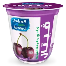 المراعي فيتال زبادي بطبقات الكرز الأسود 140 جم