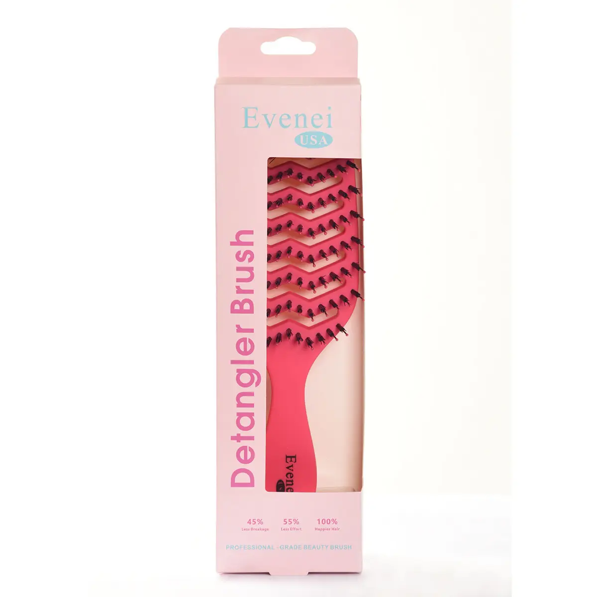 Evenei Detangling Hair Brush Multicolor 8012 - view 2