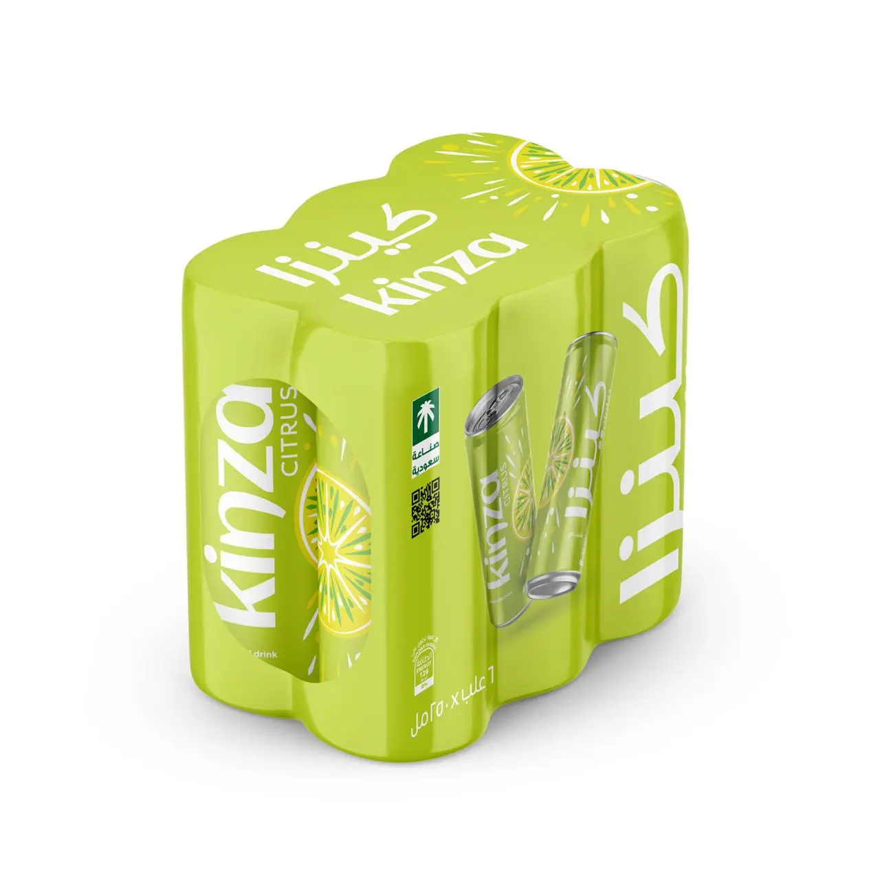 Kinza Citrus Carbonated Drink 250MlX6 - view 1