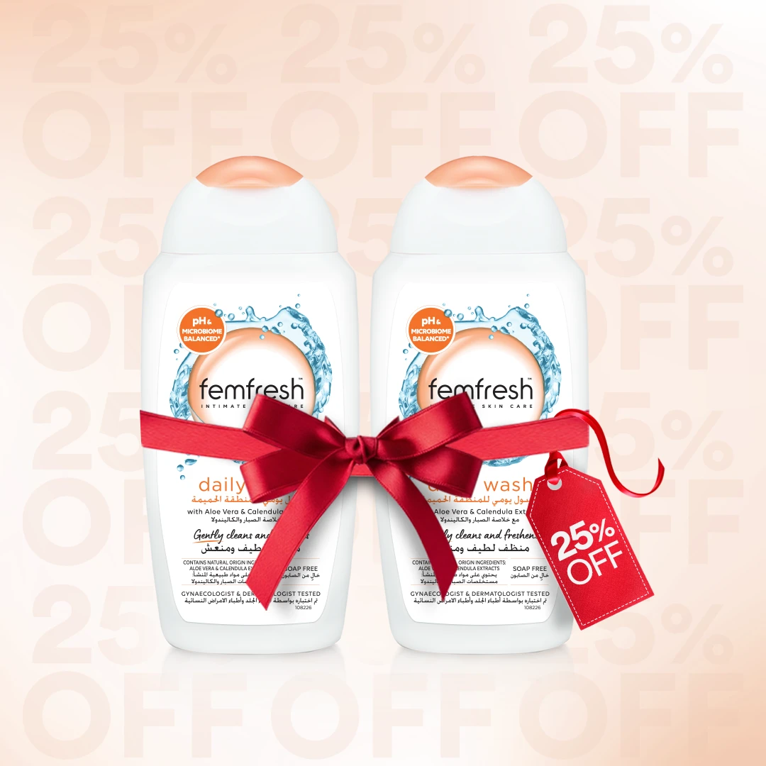 Femfresh Intimate Wash Twin Pack 25% Off 250 Ml