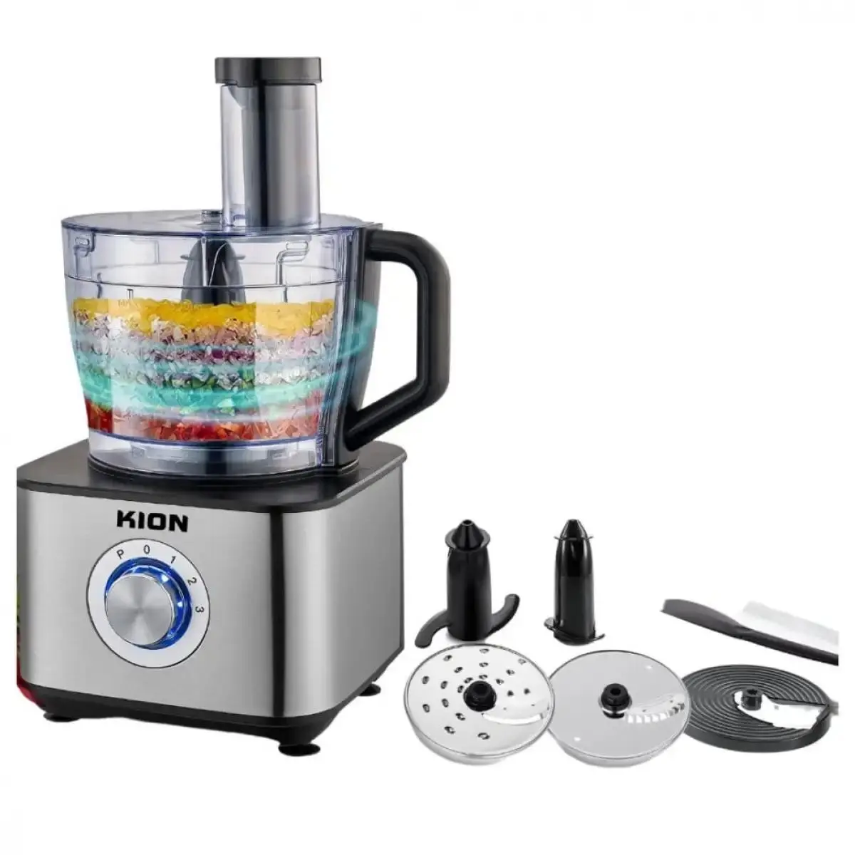 Kion 8 In 1 Food Processor 100Ow - view 2