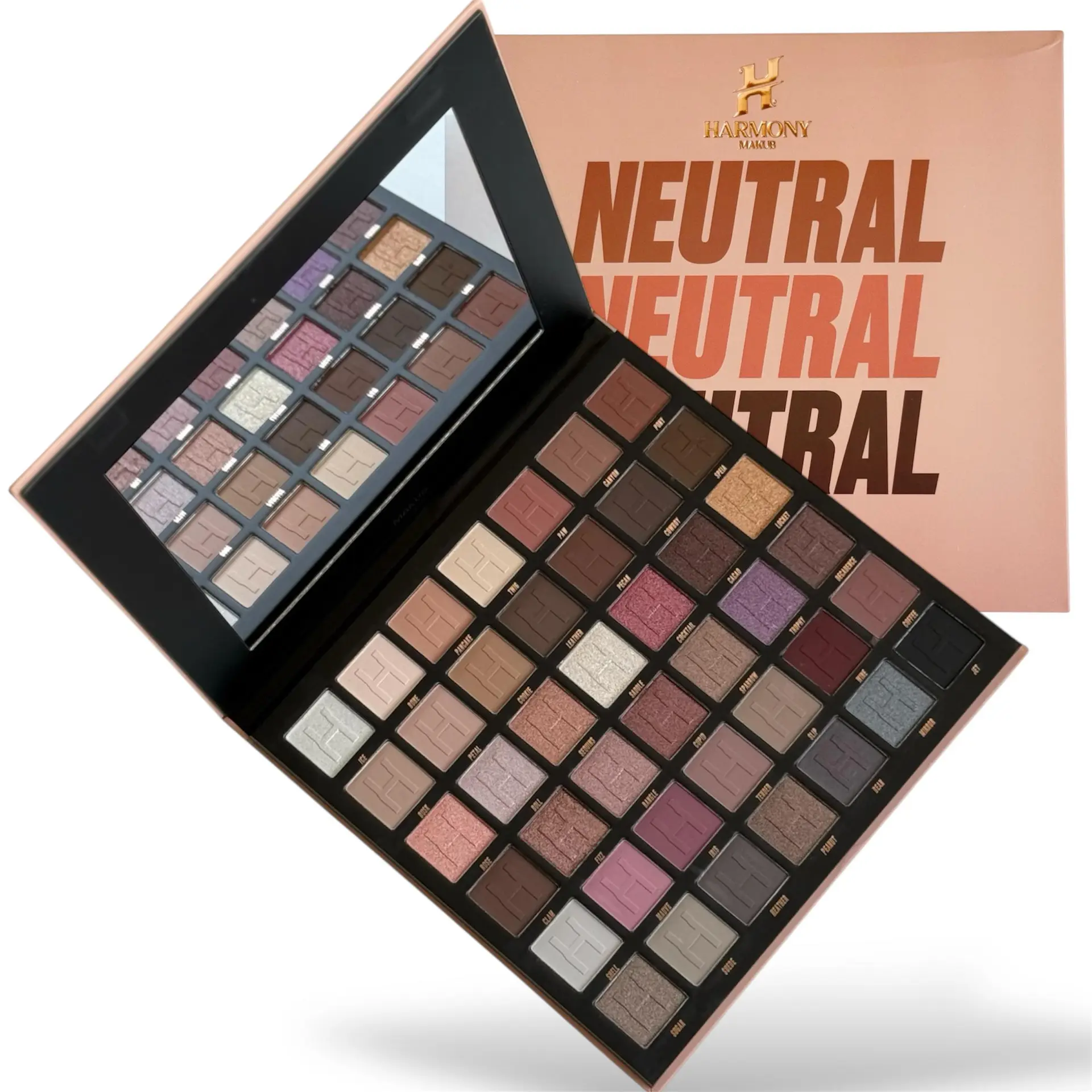 Harmony Beauty Eyeshadow Palate Neutral  New 42 Colour - view 5