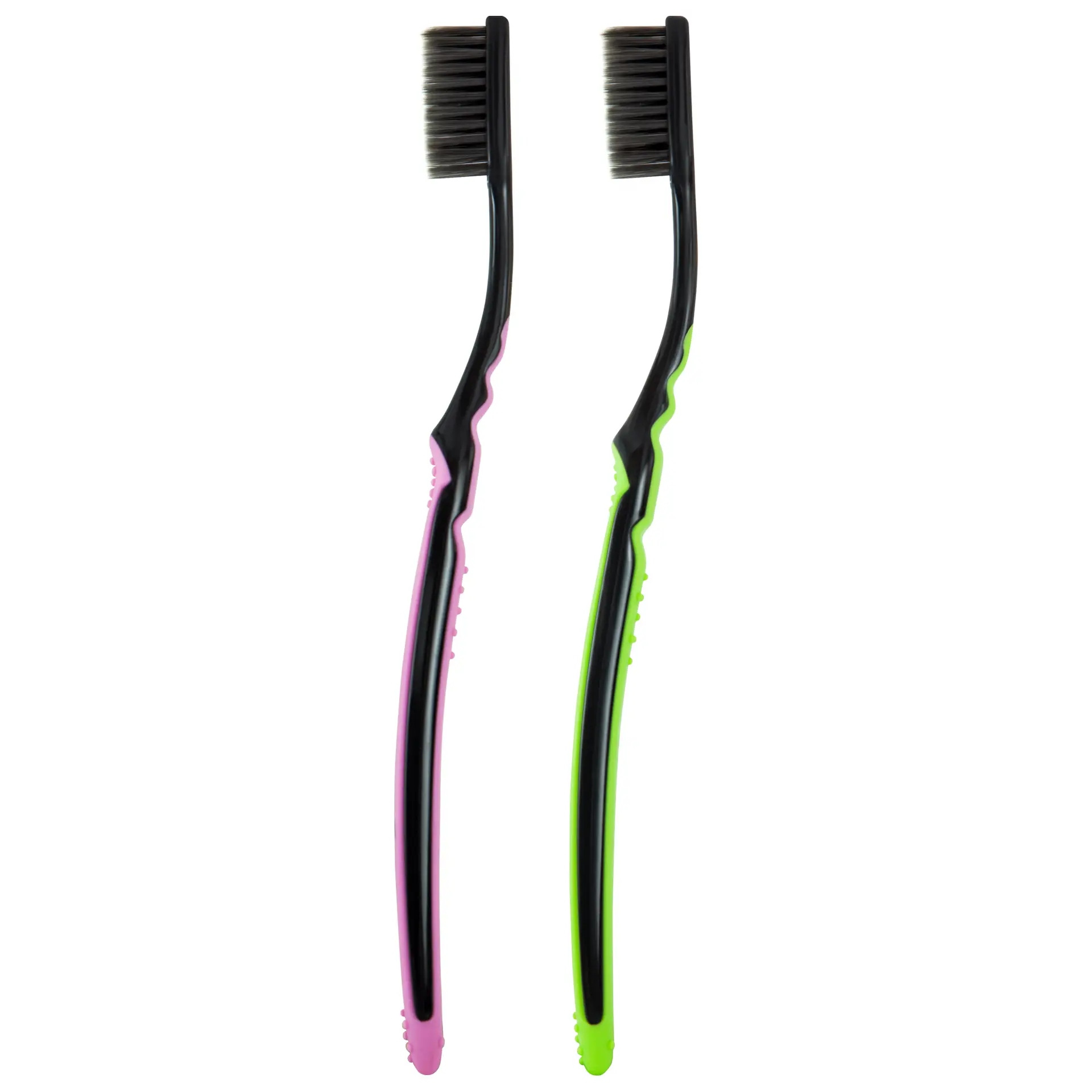 Colgate Slim Soft Charcoal Slim Bristles Toothbrush 2-Pack - view 4