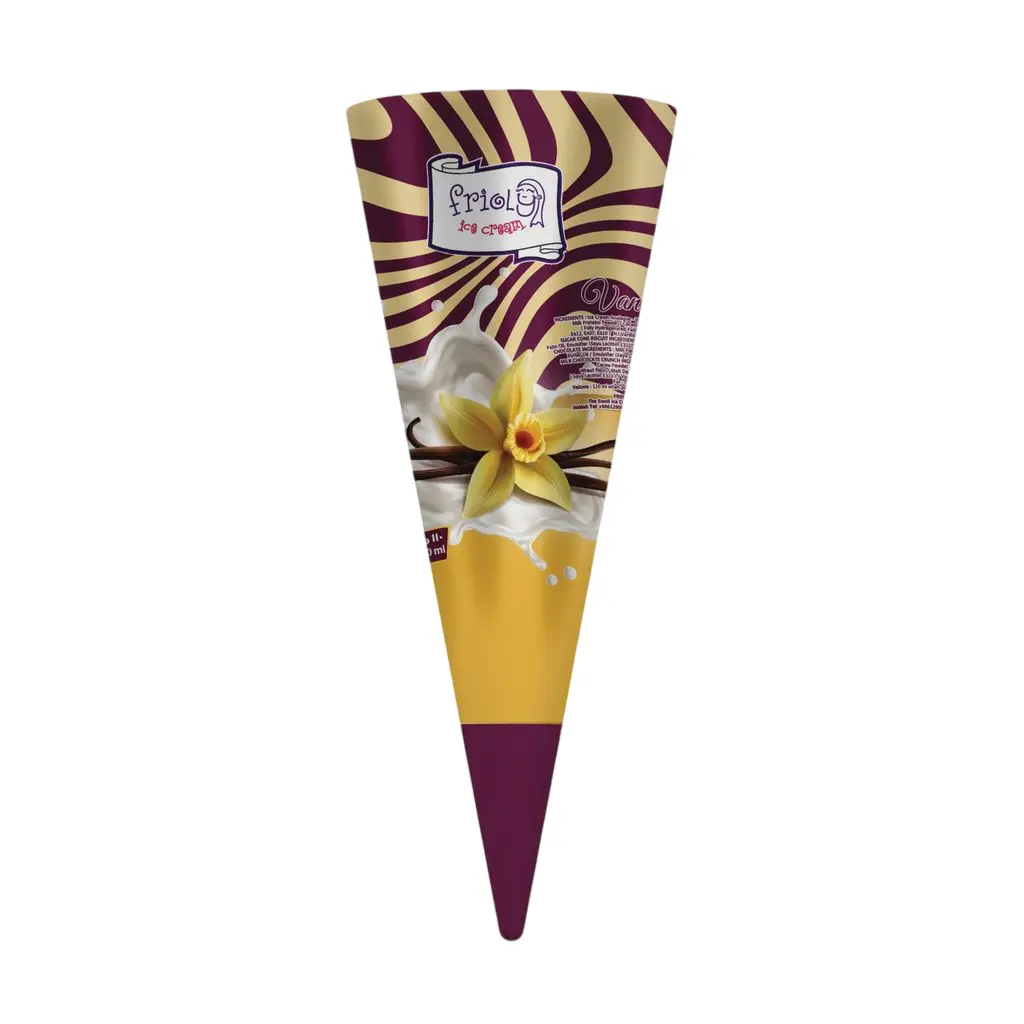 Frioly Ice Cream Vanilla Cone 110 ml - view 1