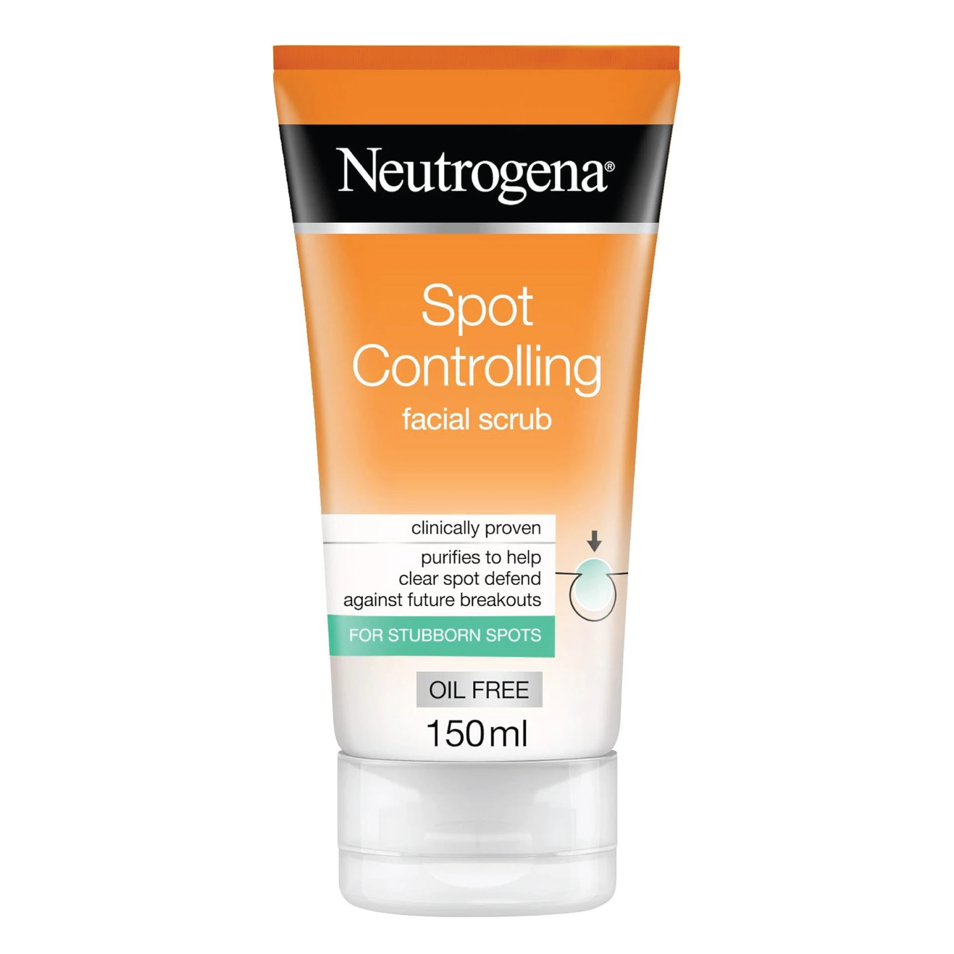 Neutrogena Visibly Clear & Protect Smoothing Scrub 150 ml
