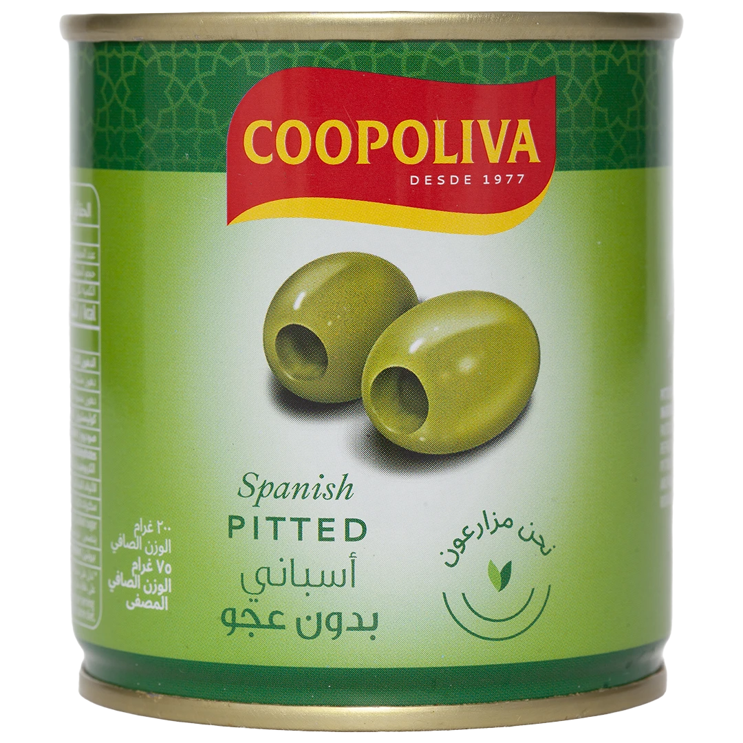 Coopoliva Green Olives Pitted 75 gm