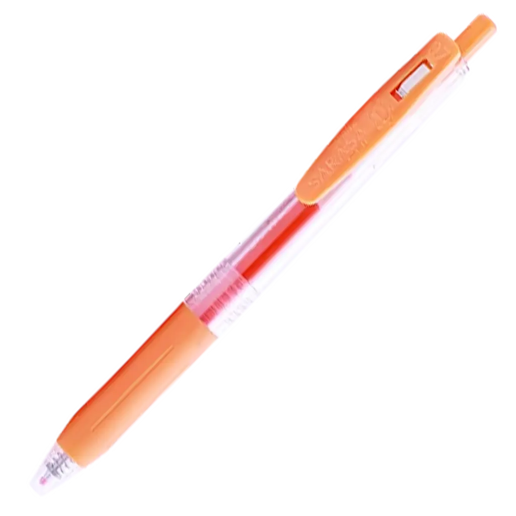 Zebra Pen 0.7 mm Orange color  - view 1
