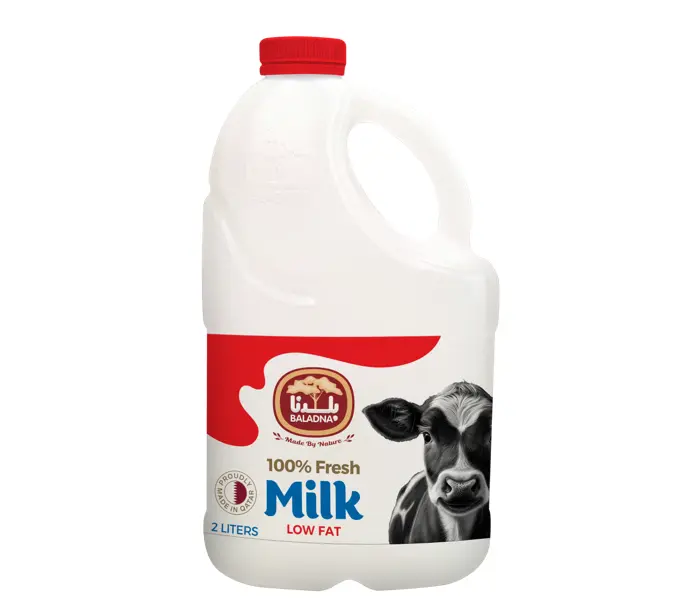 Baladna Fresh Milk Low Fat Cow 2 L - view 1