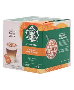 Starbucks Caramel Macchiato by Nescafe Dolce Gusto Coffee Pods12 Pcs 127.8 gm