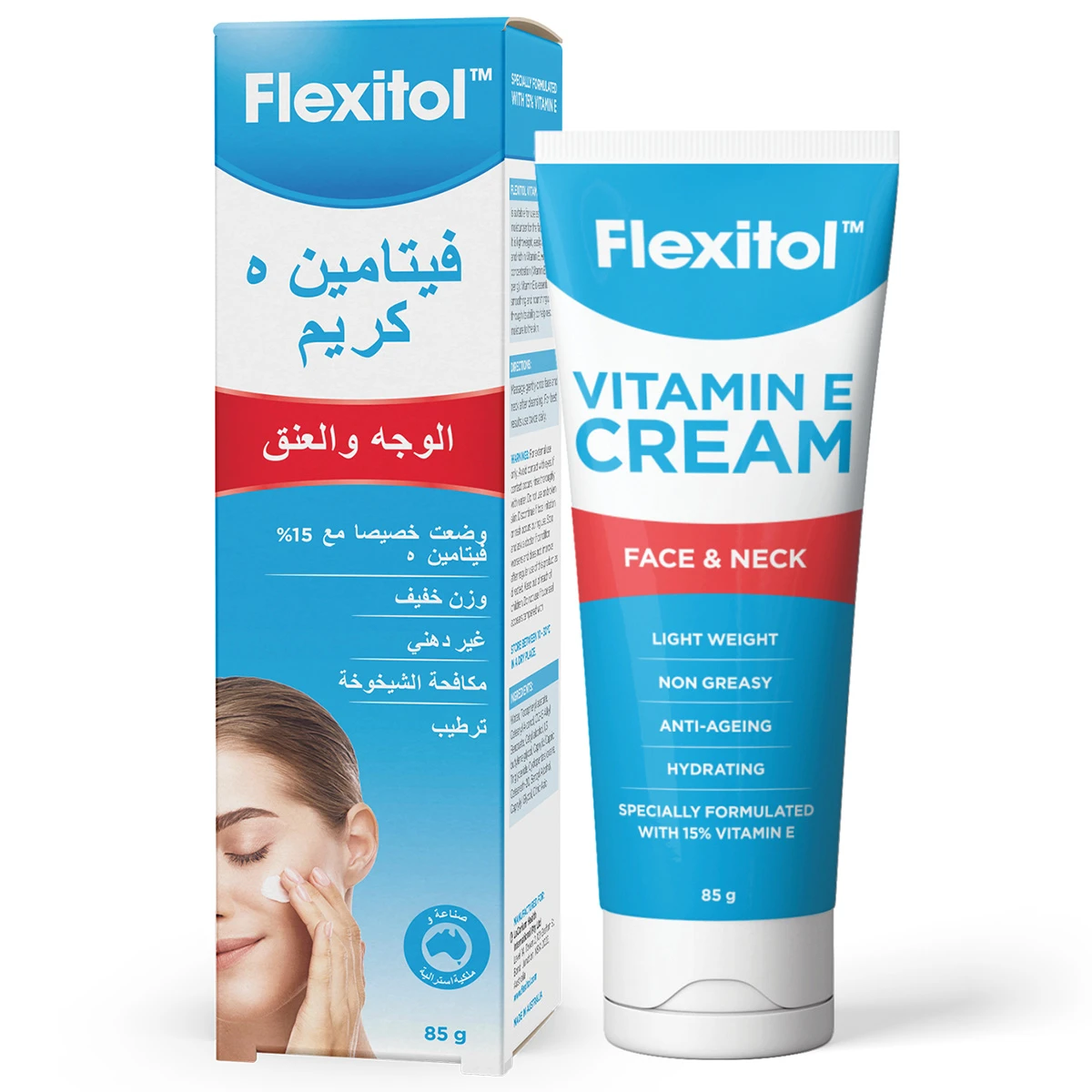 Flexitol Vitamin E Face Neck Cream 85 gm 