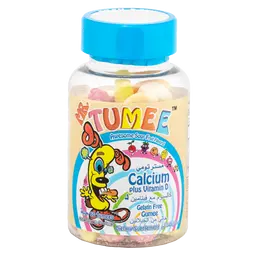 Mr.Tumee Calcium + Vit D  60 Pcs