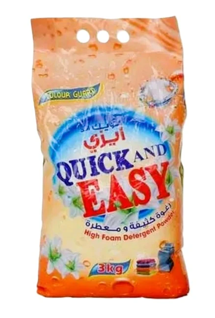 Quick And Easy Detergent Powder 3 Kg