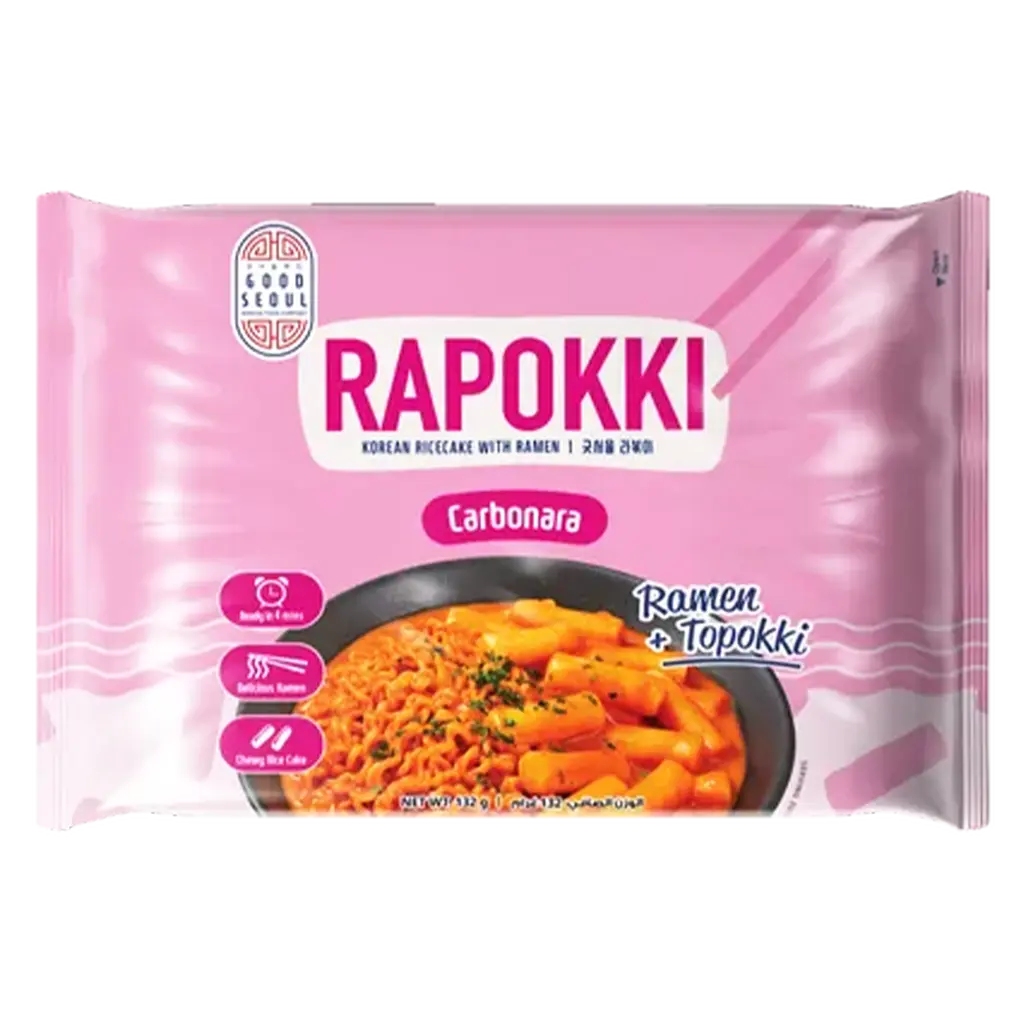 Good Seoul Rapokki Carbonara Ricecake 132 gm - view 1