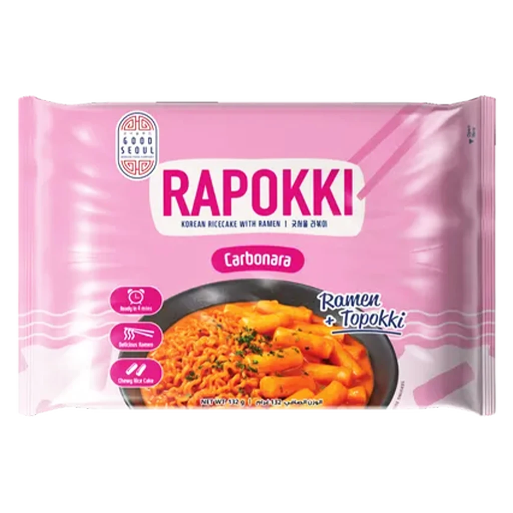 Good Seoul Rapokki Carbonara Ricecake 132 gm