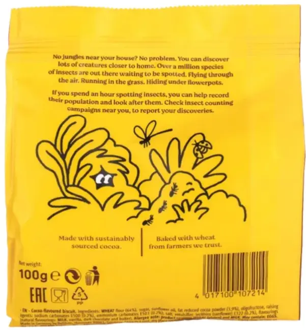 Bahlsen Leibniz Zoo Biscuit Cocoa 100 gm - view 2