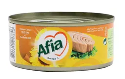 Afia Solid Tuna In Sunflower Oil 160 Gm