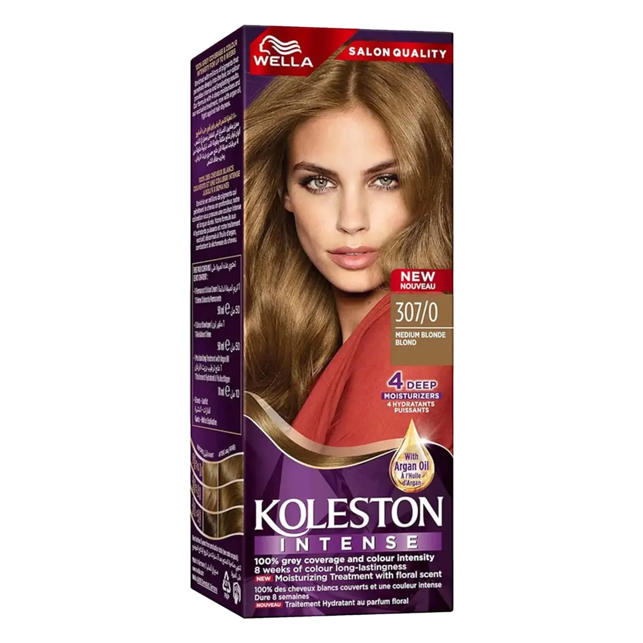Wella Koleston Intense Hair Color 307/0 Medium Blonde - view 1