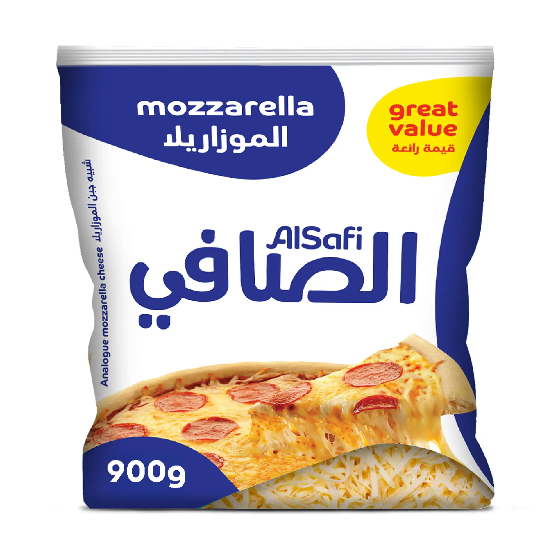 Alsafi Analogue Mozzarella Cheese 900 gm - view 2
