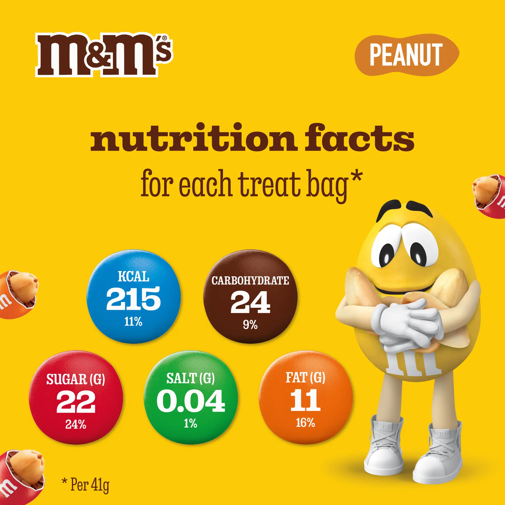 M&M's Chocolate Peanut 82 gm - view 7