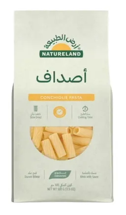 Natureland Conchiglie Pasta 500 Gm