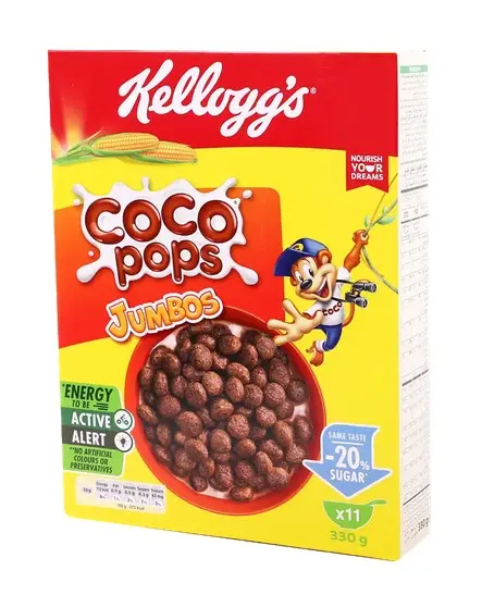 Kellog's Cereal Coco Pops Jumbos 330 Gm - view 1