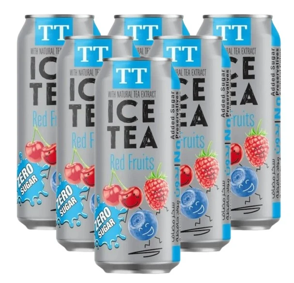 Tea Time Ice Tea Red Fruit No Added Sugar 330MLX6
