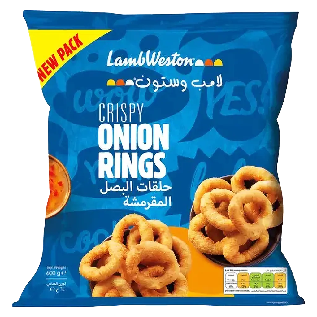 Lambweston Onion Rings Frozen 600 gm - view 1