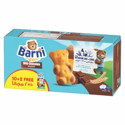 Barni Cake With Chocolate 30Gm 10+2 Promo