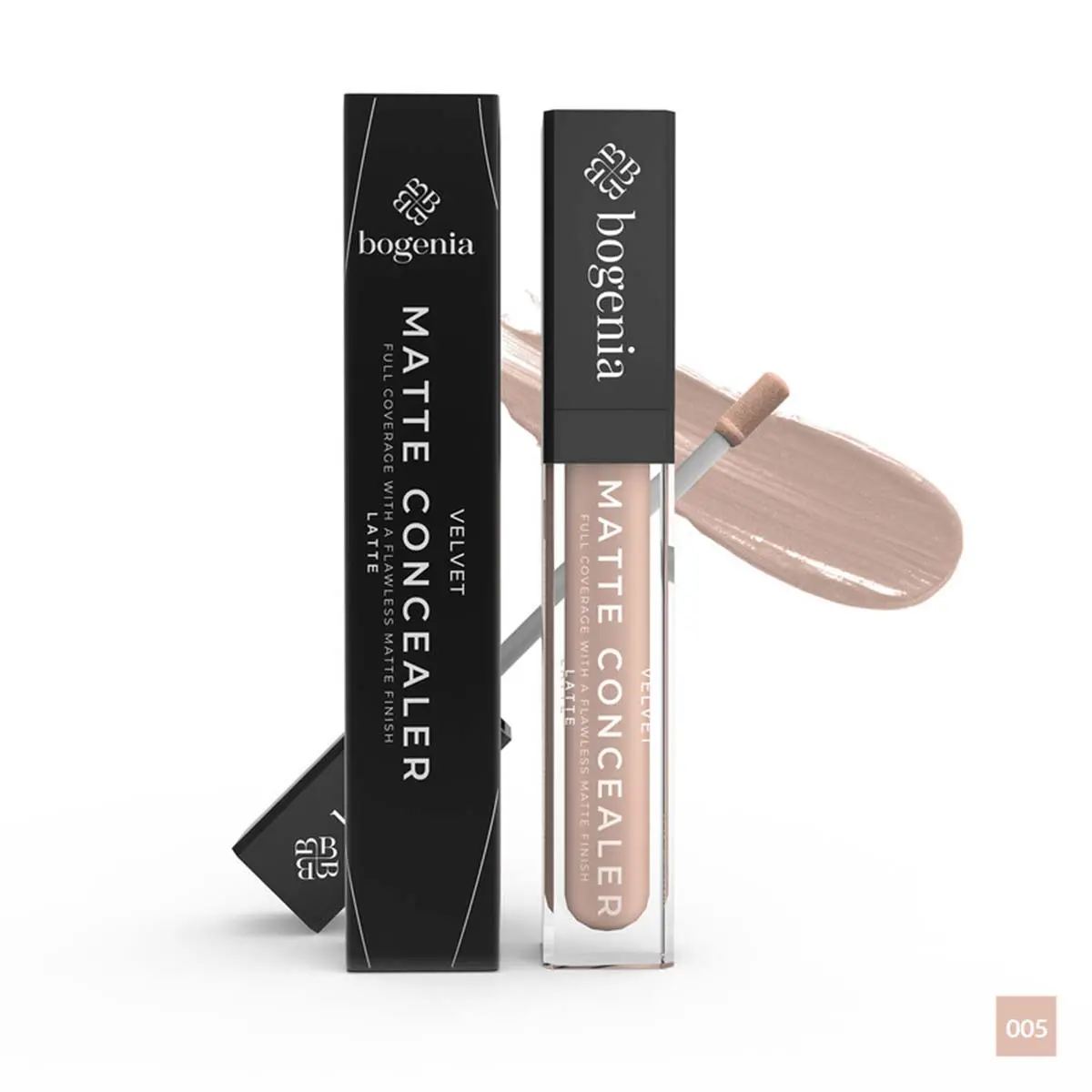 Bogenia Velvet Matte Concealer Latte 005 - view 1