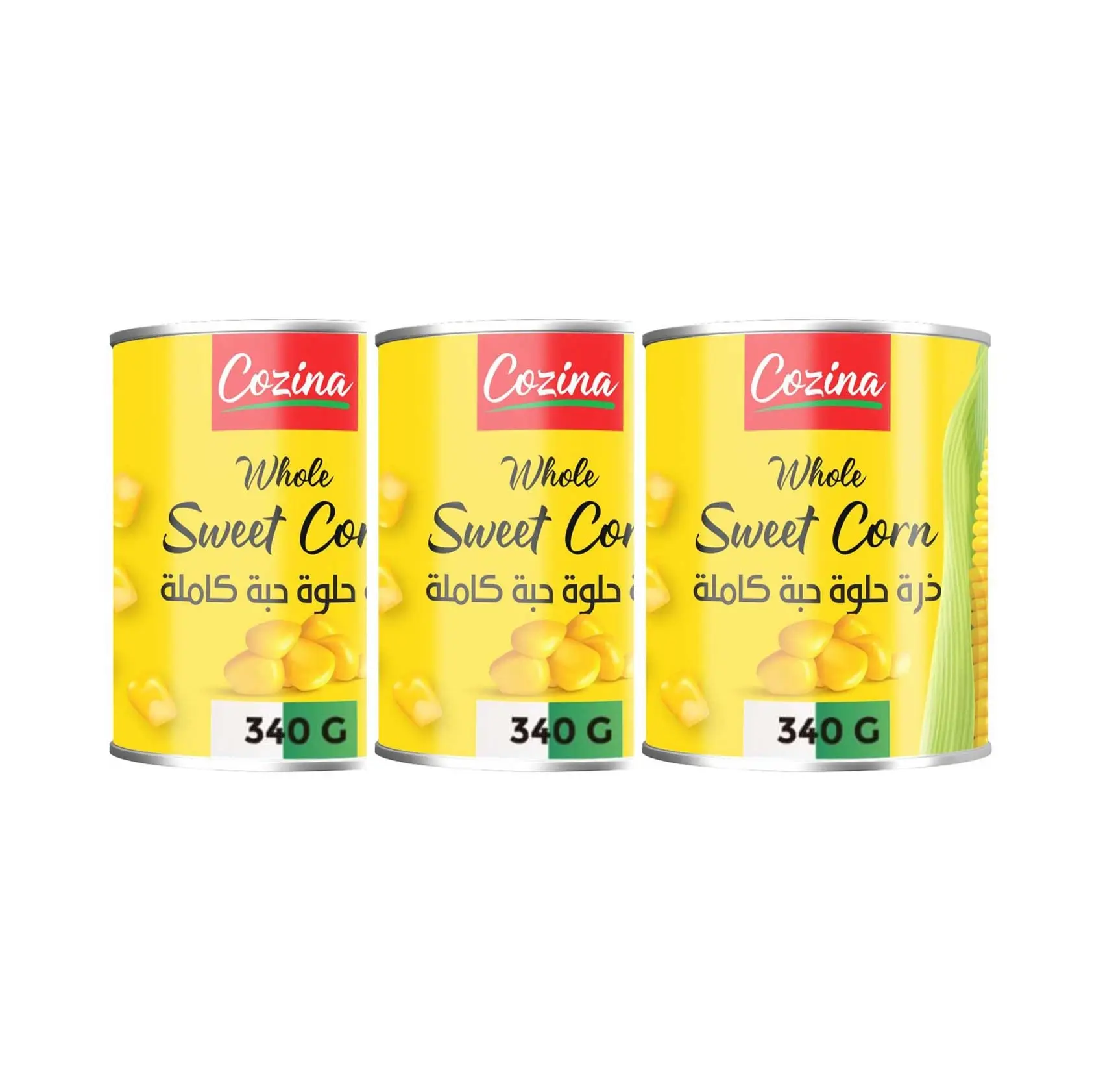Cozina Sweet Corn 3 pcs 340 gm - view 1