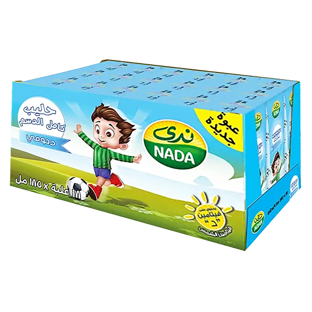 Nada Dahoomy Full Fat Milk 18 pcs 185 ml - view 1