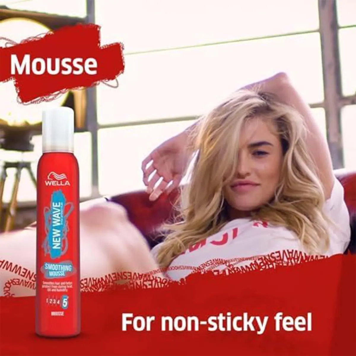 Wella New Wave Smoothing Mousse 200 ml - view 3