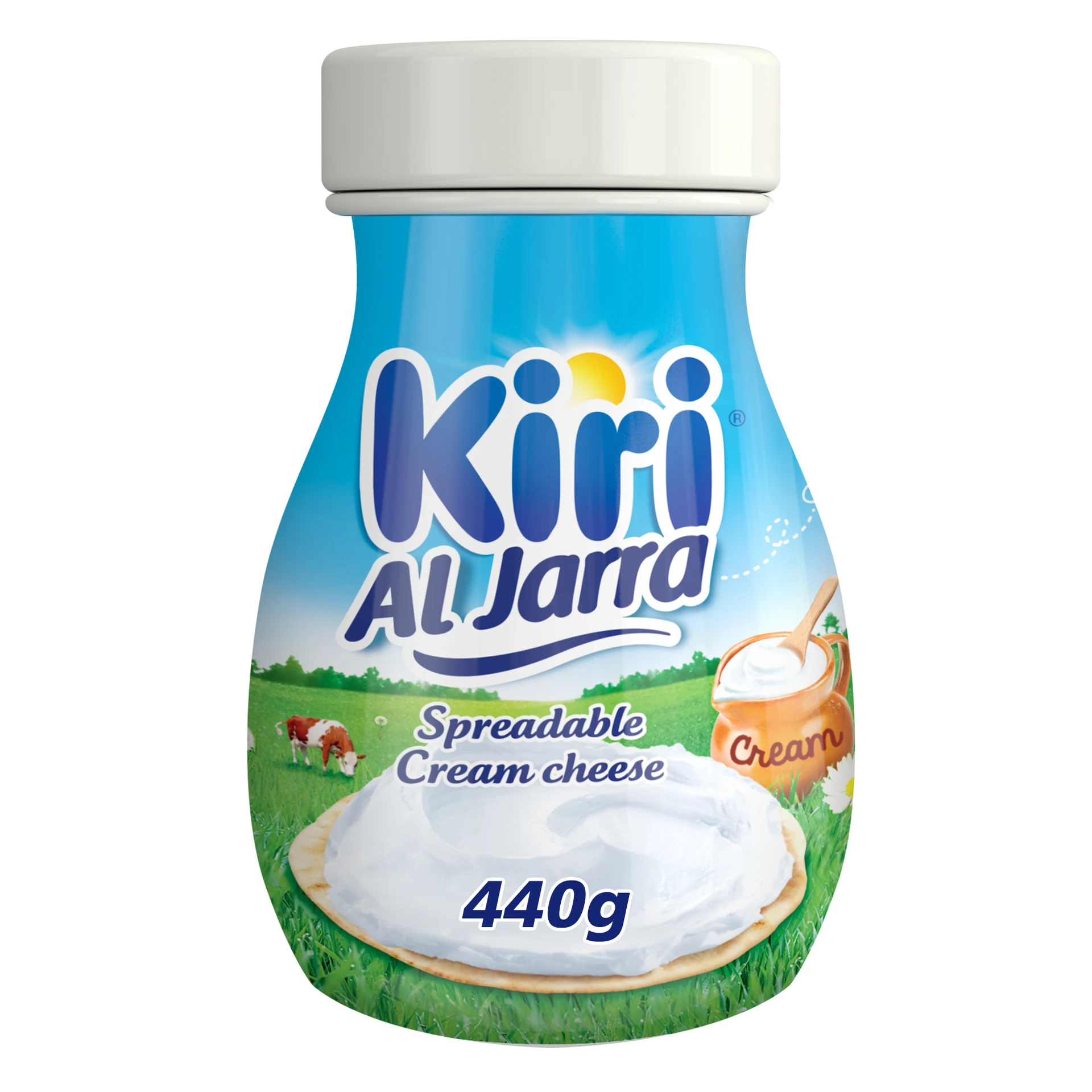 Kiri Jar Spreadableable Cream Cheese 440 gm