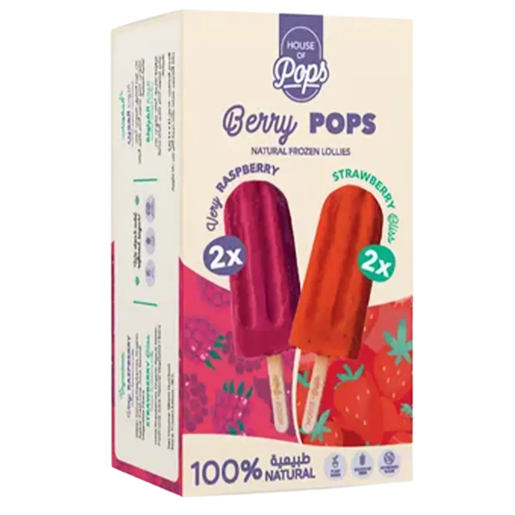House Of Pops Ice Cream Berry Mini 4 pcs 45 ml - view 1