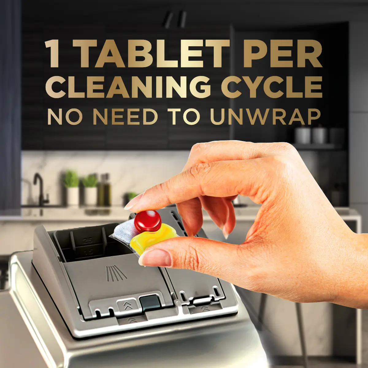 Finish Ultimate Dishwasher Tablets Lemon Sparkle Scent 16 Tabs - view 6