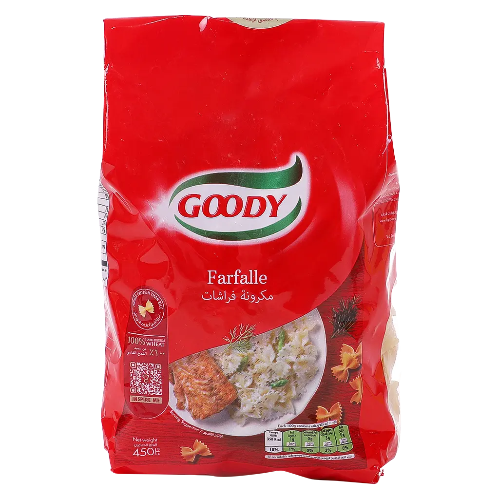 Goody Pasta Farfalle 450 gm - view 1